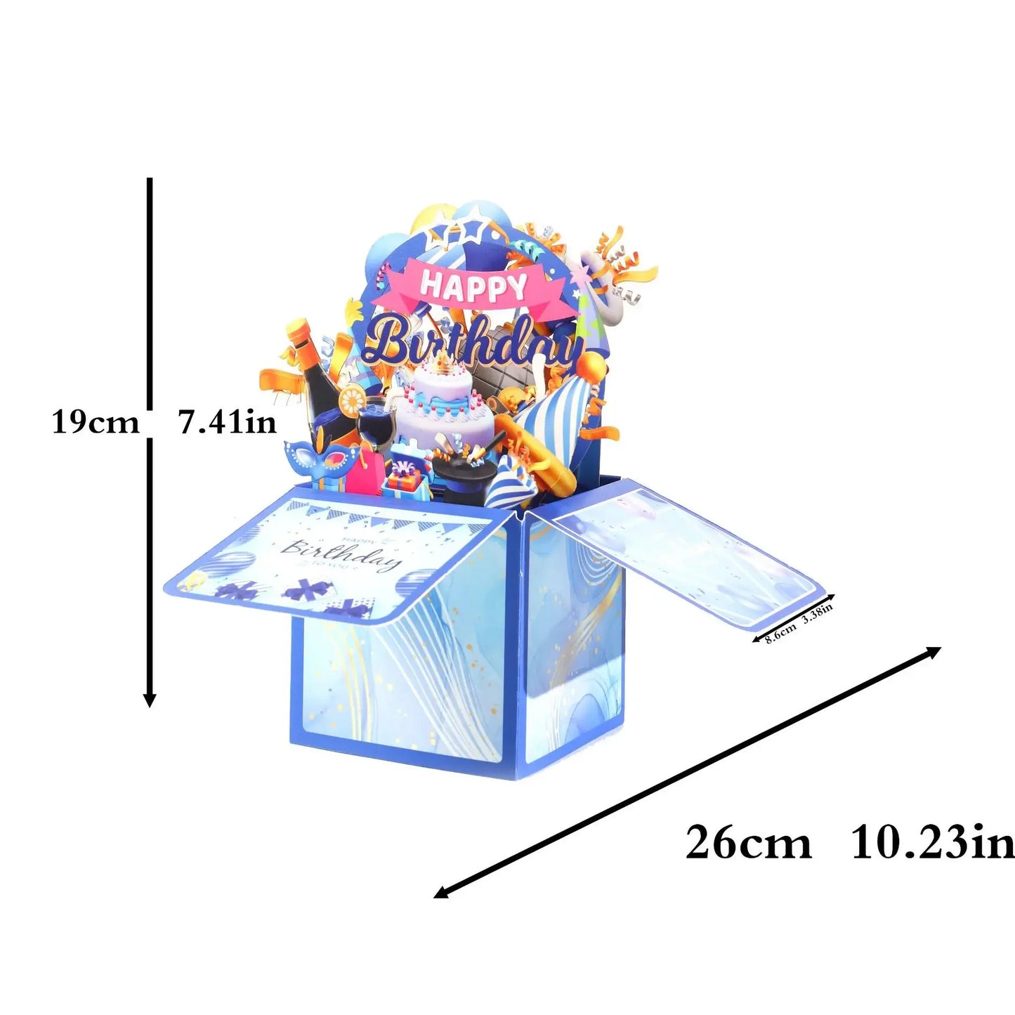 Birthday Cards for Everyone Elegant & 3D Pop Up Collection