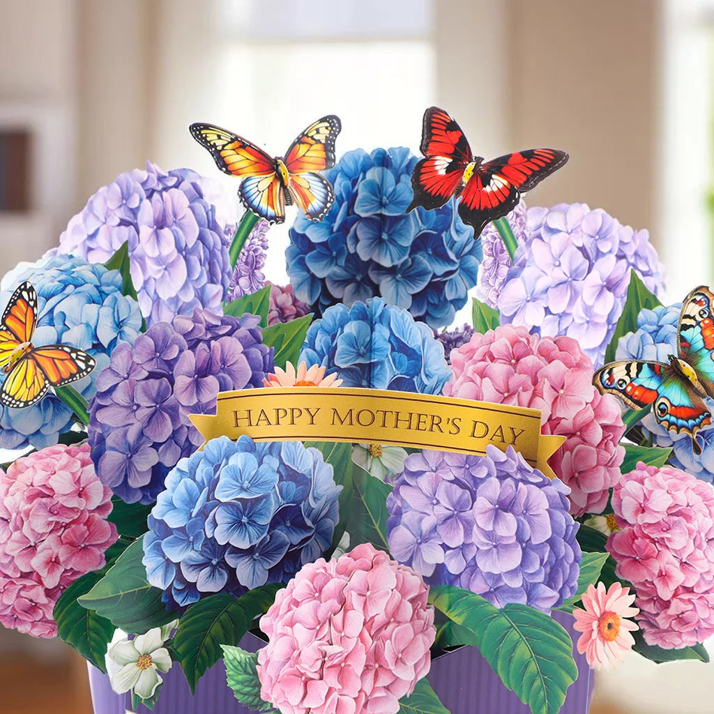 Pop-Up Flower Bouquet Card