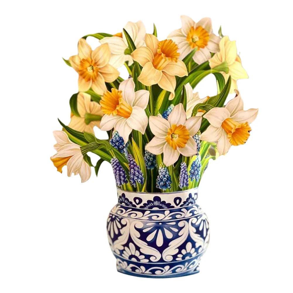 3D Flower Bouquet Cards