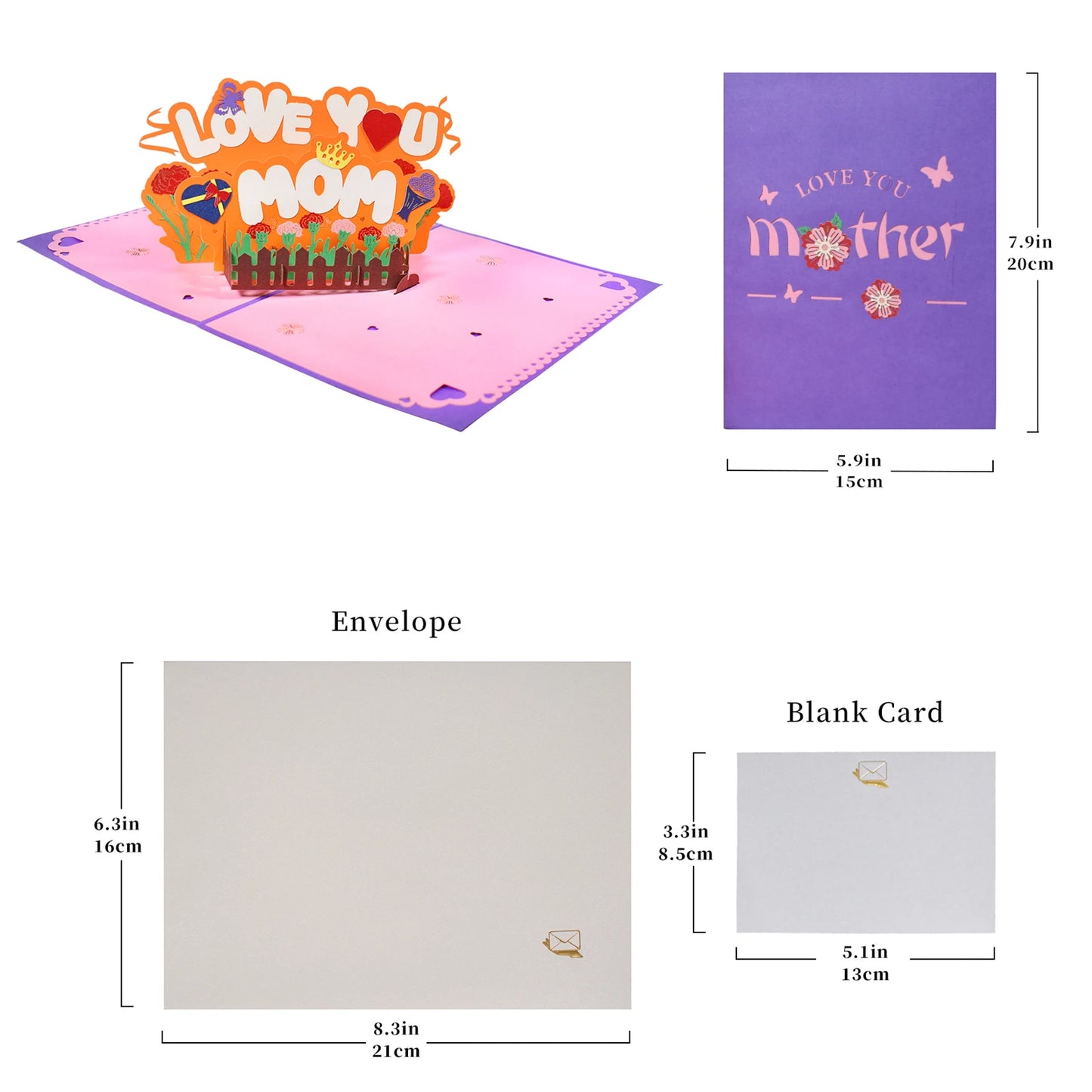 Luxury 3D Mother’s Day Pop-Up Card