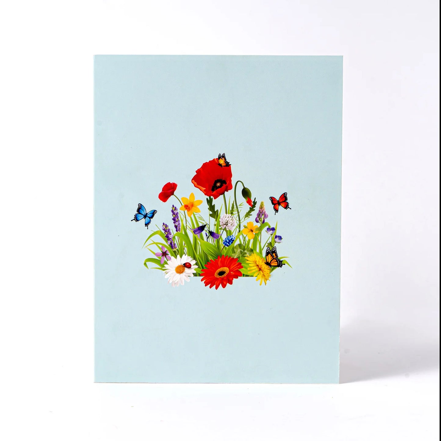 3D Butterfly & Flower Pop-Up Card