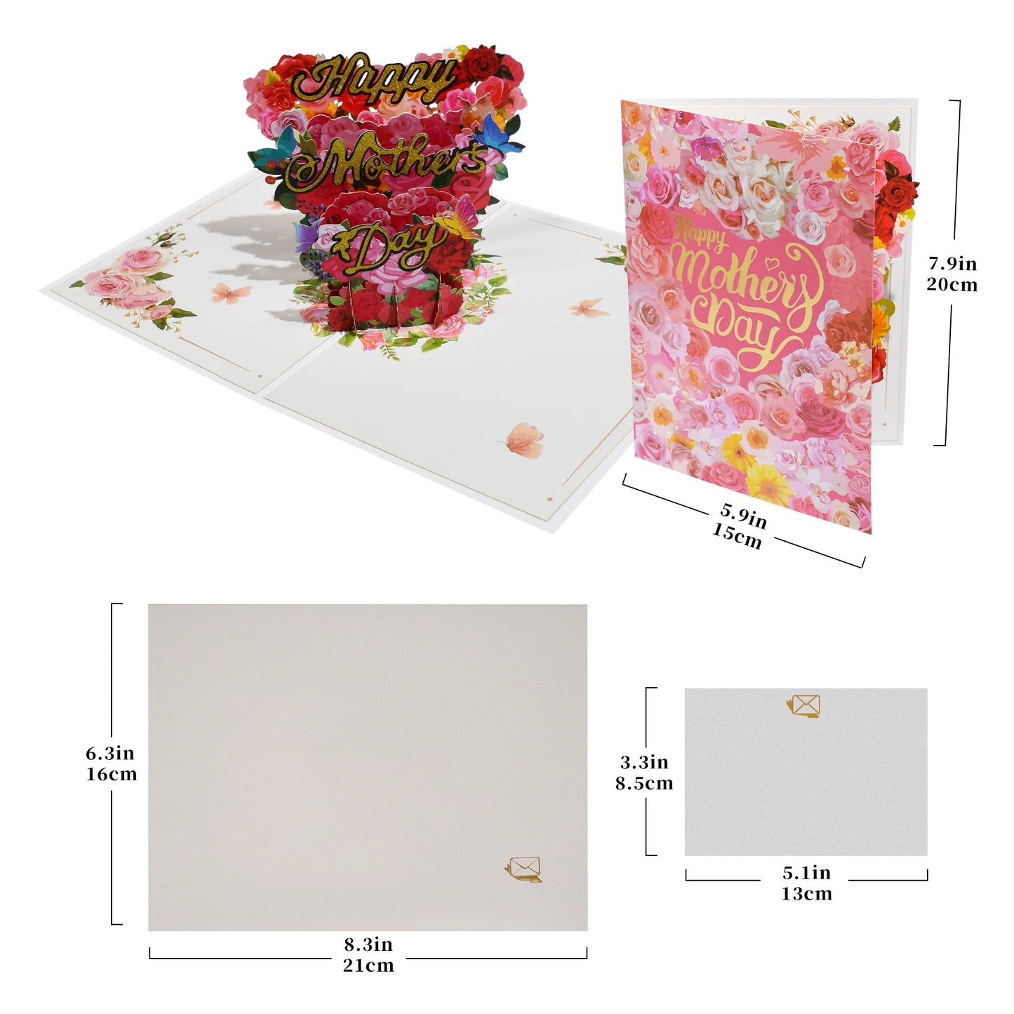 Luxury 3D Mother’s Day Pop-Up Card