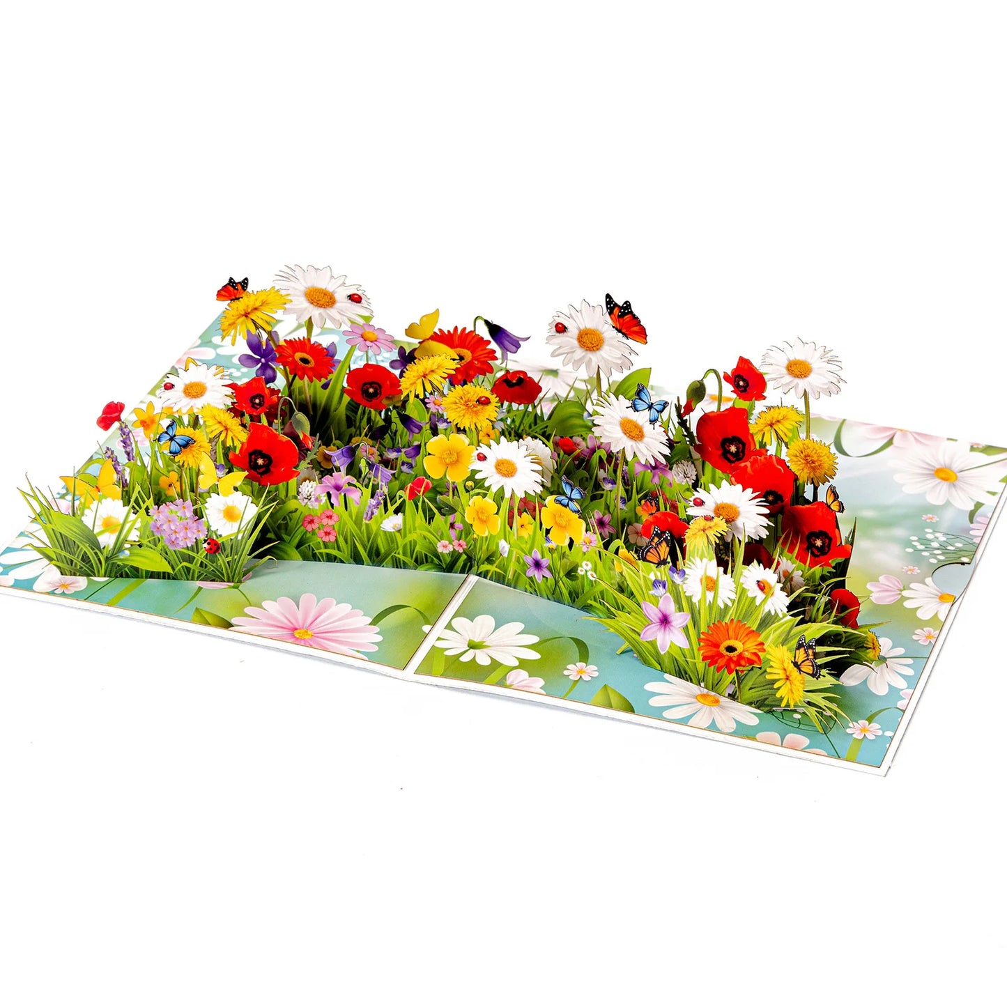 3D Butterfly & Flower Pop-Up Card