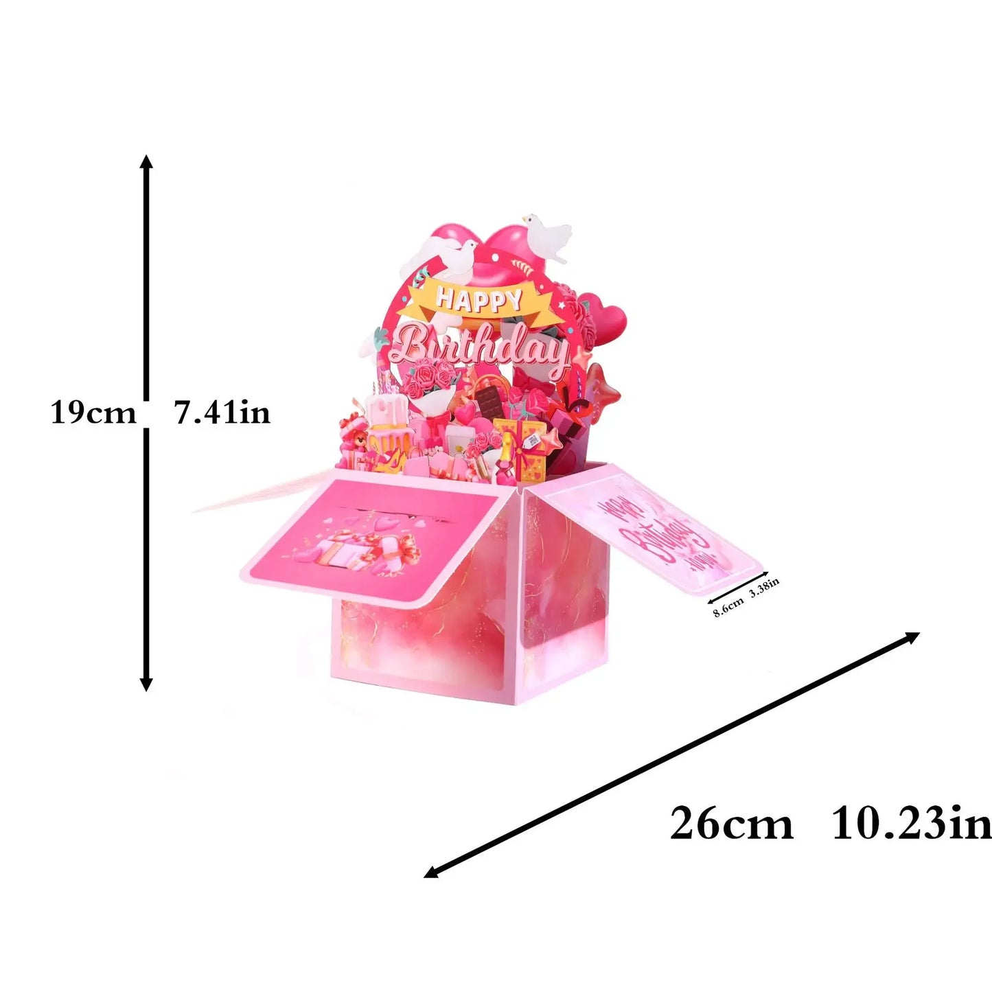 Birthday Cards for Everyone Elegant & 3D Pop Up Collection