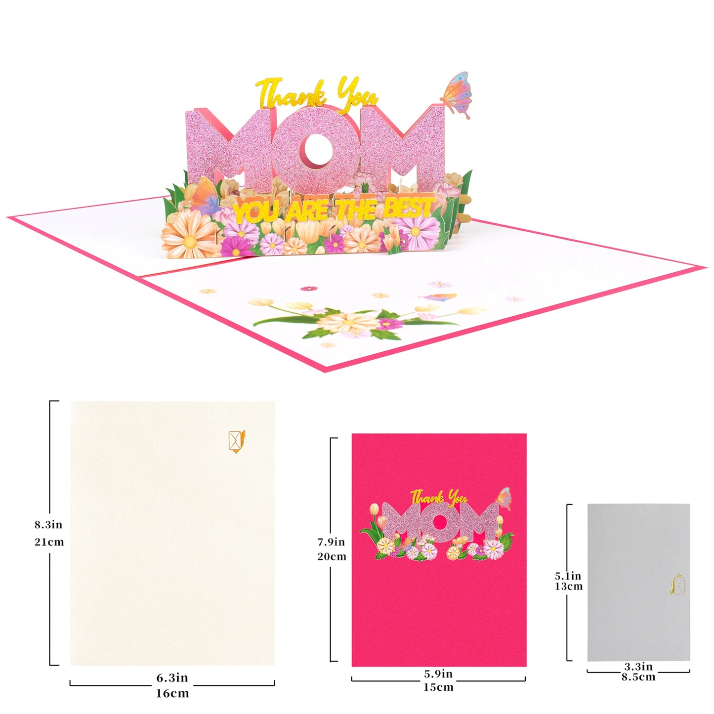 Luxury 3D Mother’s Day Pop-Up Card