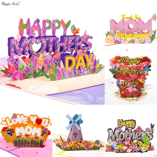 Luxury 3D Mother’s Day Pop-Up Card