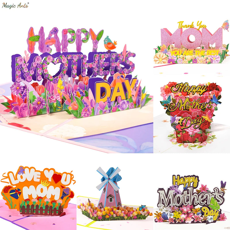 Luxury 3D Mother’s Day Pop-Up Card