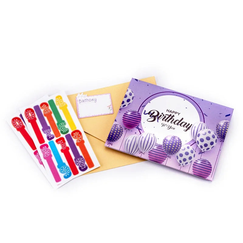 Happy Birthday Musical Pop Up Card – 3D Cake Greeting Card with Sound Effects