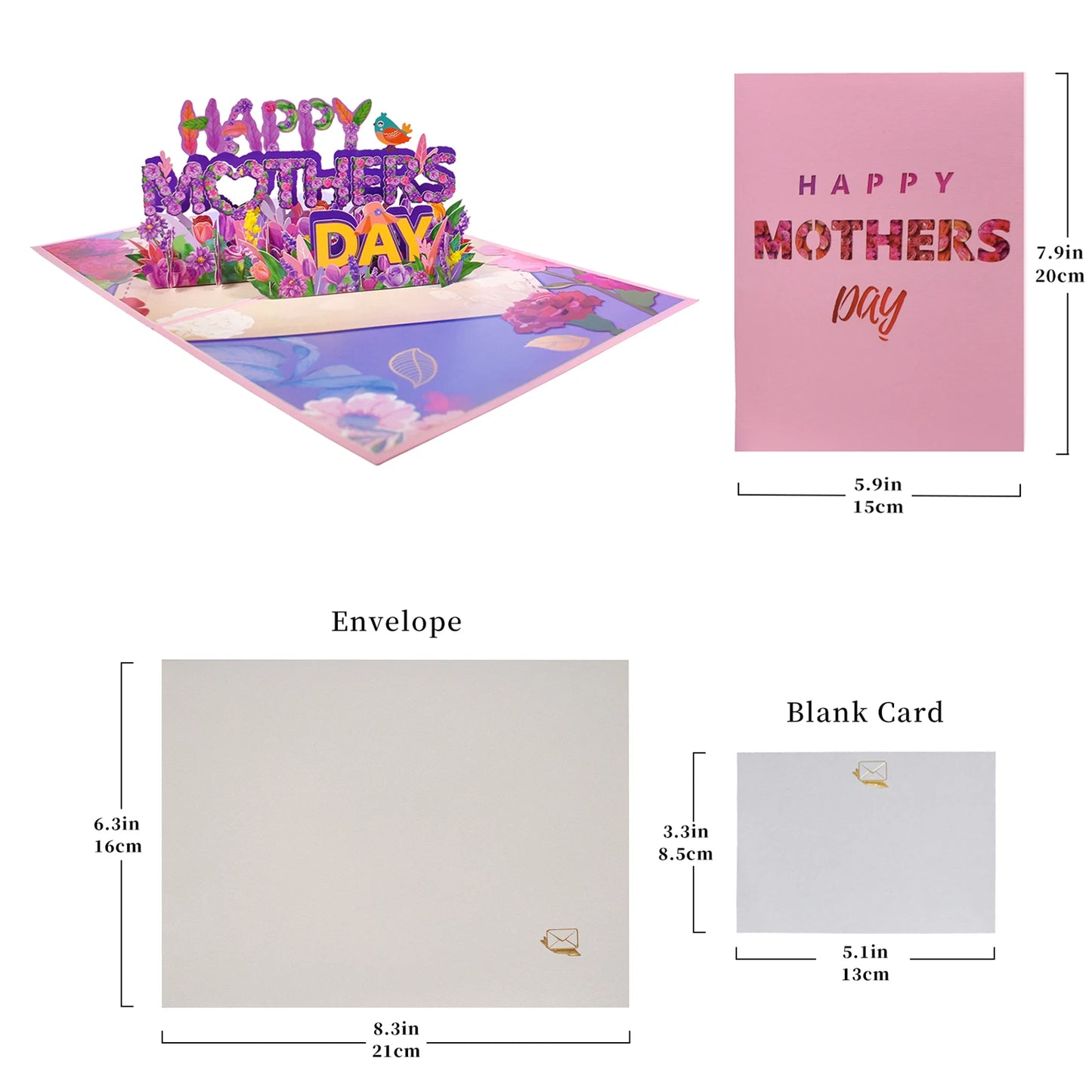 Luxury 3D Mother’s Day Pop-Up Card