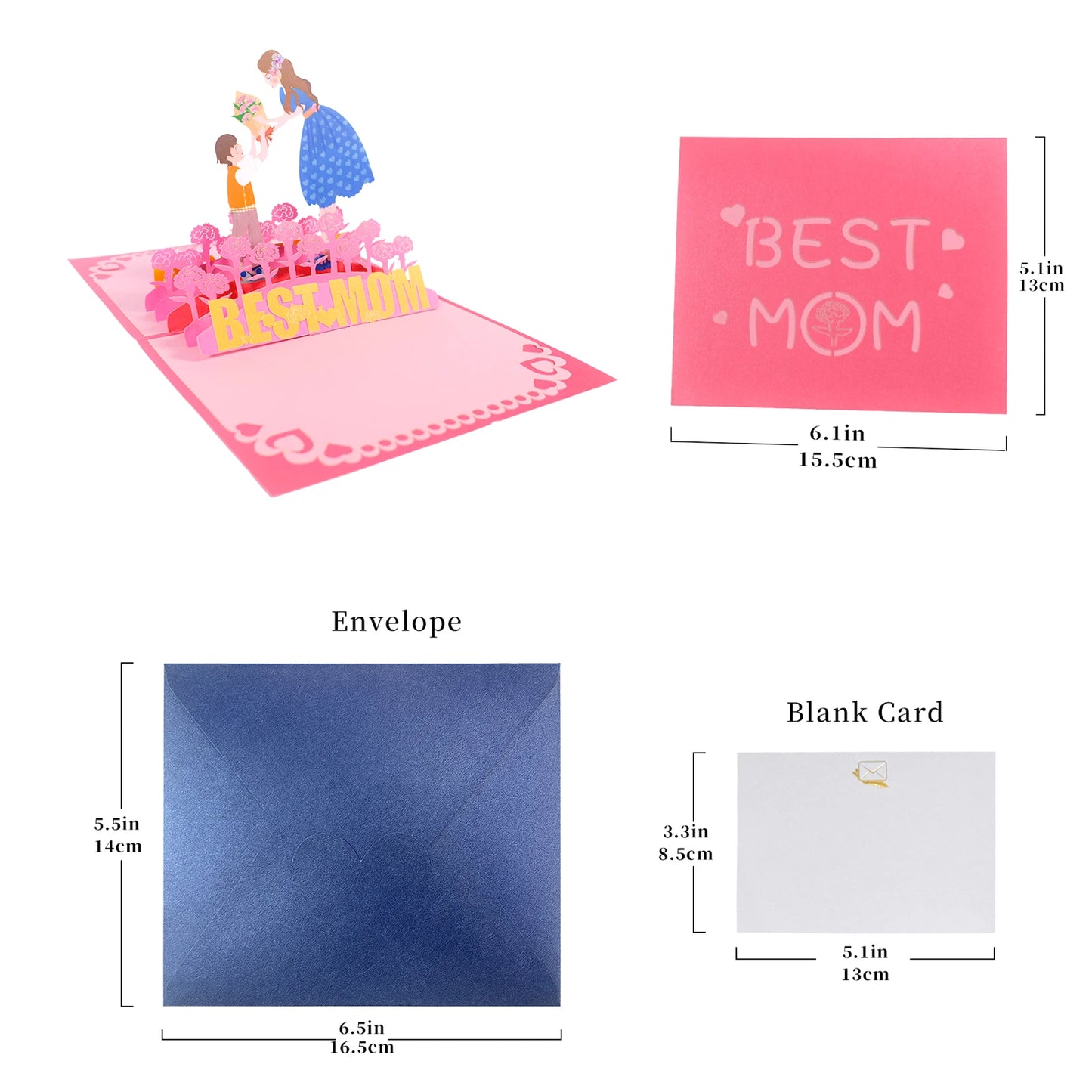 Luxury 3D Mother’s Day Pop-Up Card