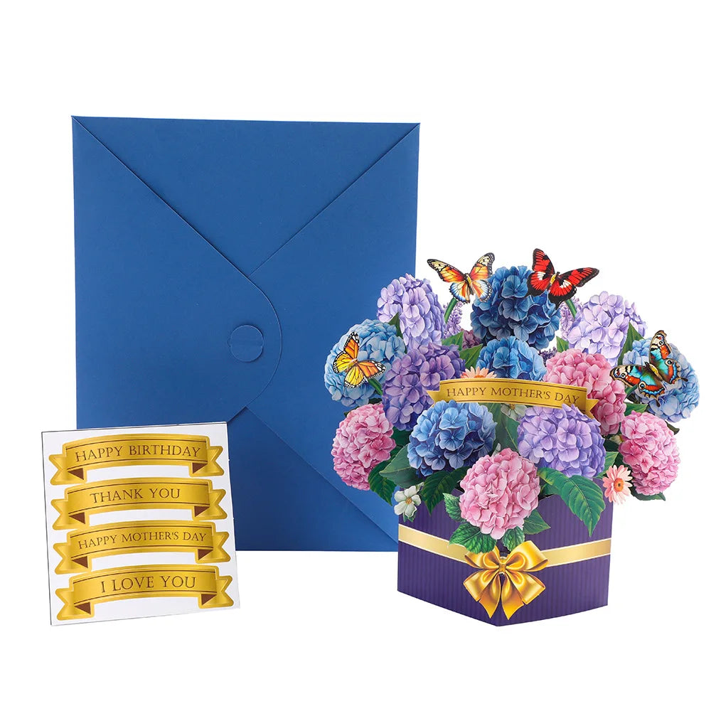 Pop-Up Flower Bouquet Card