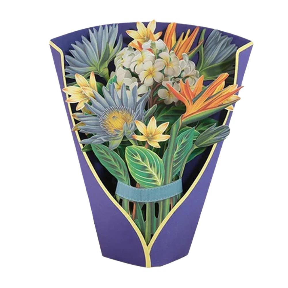 3D Flower Bouquet Cards