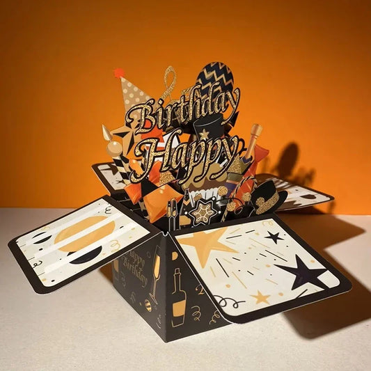 Birthday Cards for Everyone Elegant & 3D Pop Up Collection