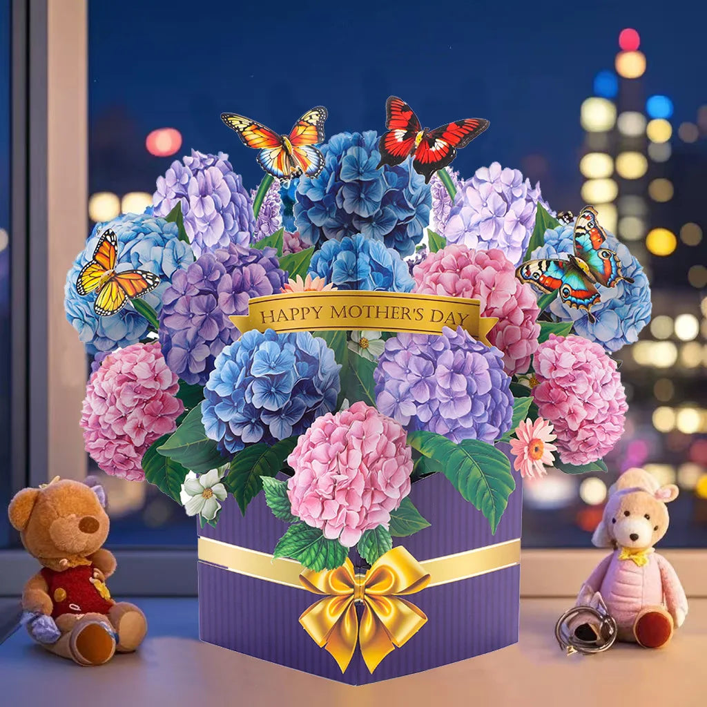 Pop-Up Flower Bouquet Card